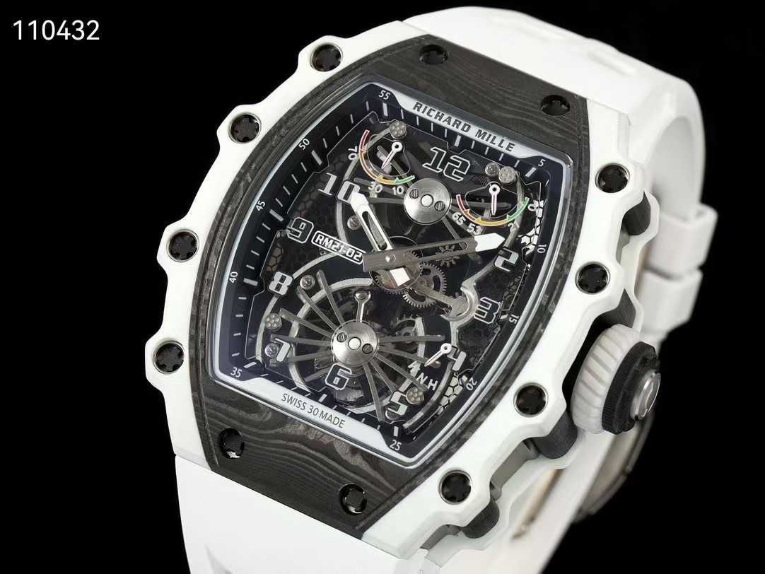 리차드밀 RM21-02 투르비용 에어로다인 뉴버젼 올화이트 시계 워치